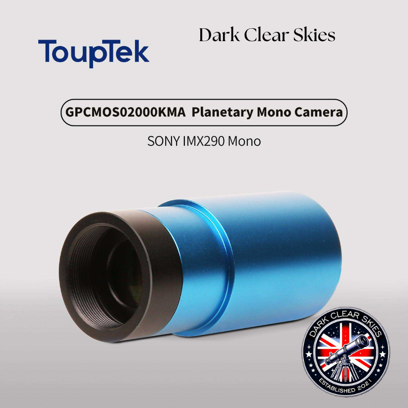 Touptek GPCMOS02000KMA (IMX290M) Guide Camera – Dark Clear Skies UK