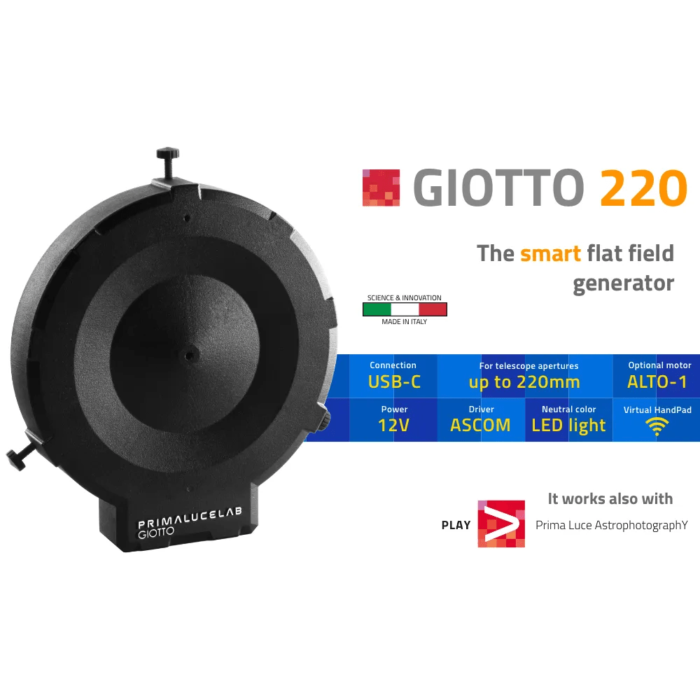 PrimaLuceLab GIOTTO 220 Flat Field Generator for Telescopes
