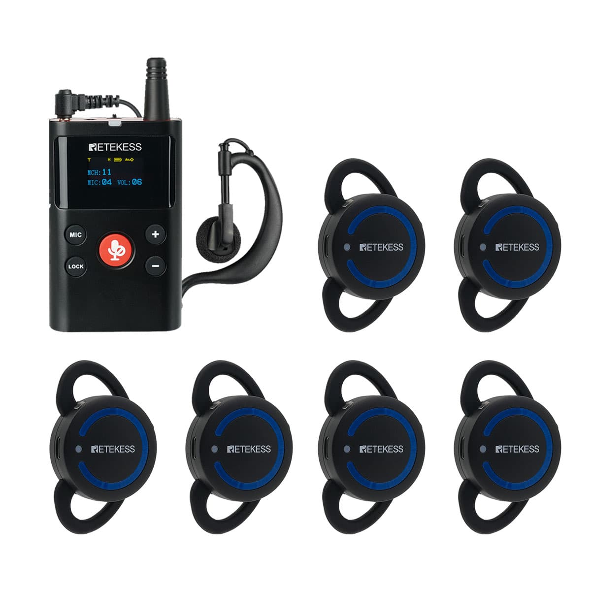 Retekess TT126 TT126R Tour Guide System – Dark Clear Skies UK