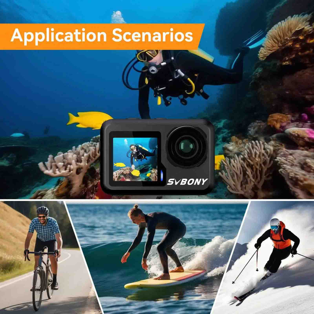 Svbony Action Camera