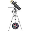 BRESSER Pollux-II 150/1400 EQ3 Reflector Telescope with Smartphone Adapter & Solar Filter