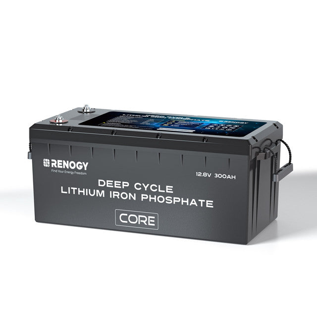 Renogy CORE Series 12Volt 300Ah Lithium Iron Phosphate Battery w/ Self-Heating 1 Battery