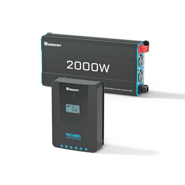 Renogy 2000W 12V to 230V/240V Pure Sine Wave Inverter (with UPS)