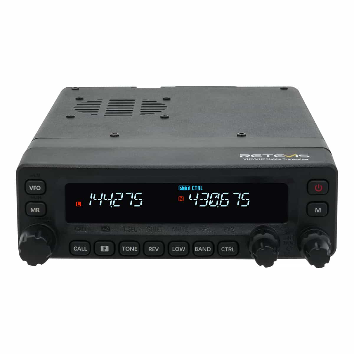 Retevis MA1 50W UHF/VHF Ham Radio with Detachable Panel – Dark Clear Skies UK