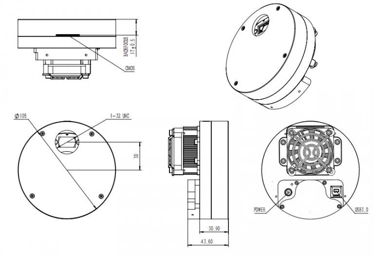 QHYCCD miniCAM8 (IMX585) 