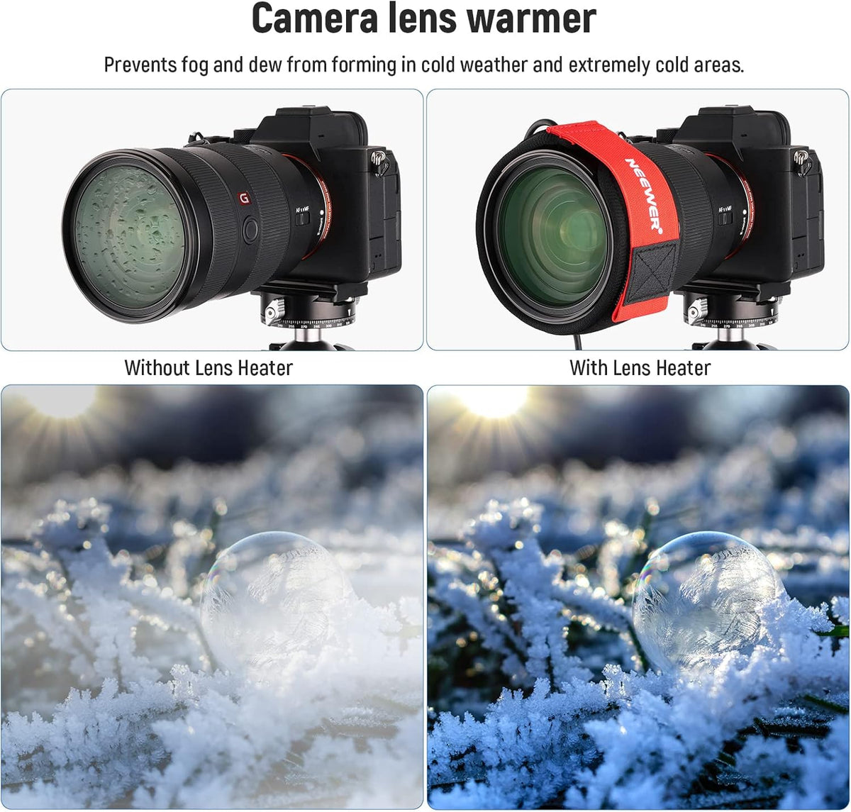 Neewer Lens Warmer Red