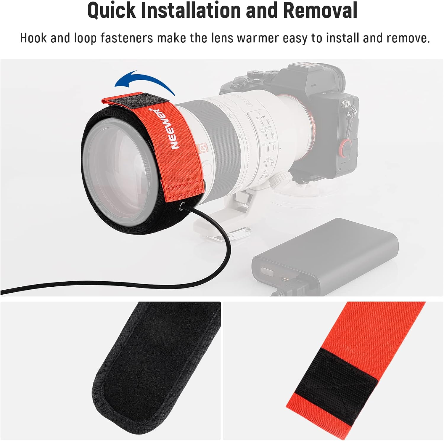 Neewer Lens Warmer Red – Dark Clear Skies UK