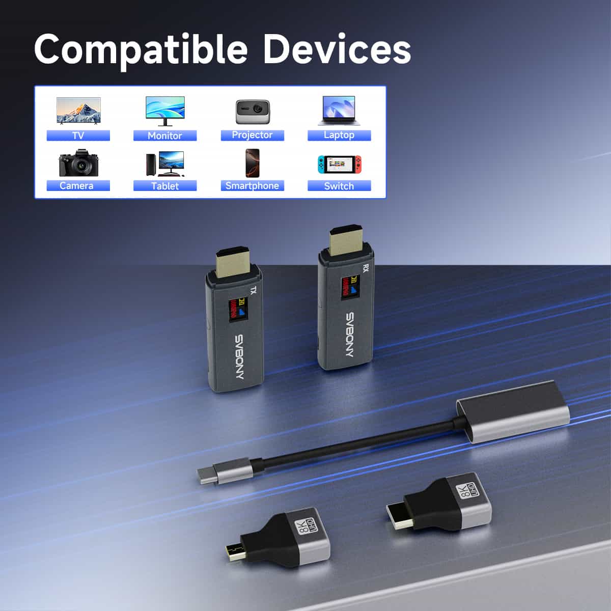 TransAir1 HD Wireless HDMI Transmitter – Dark Clear Skies UK