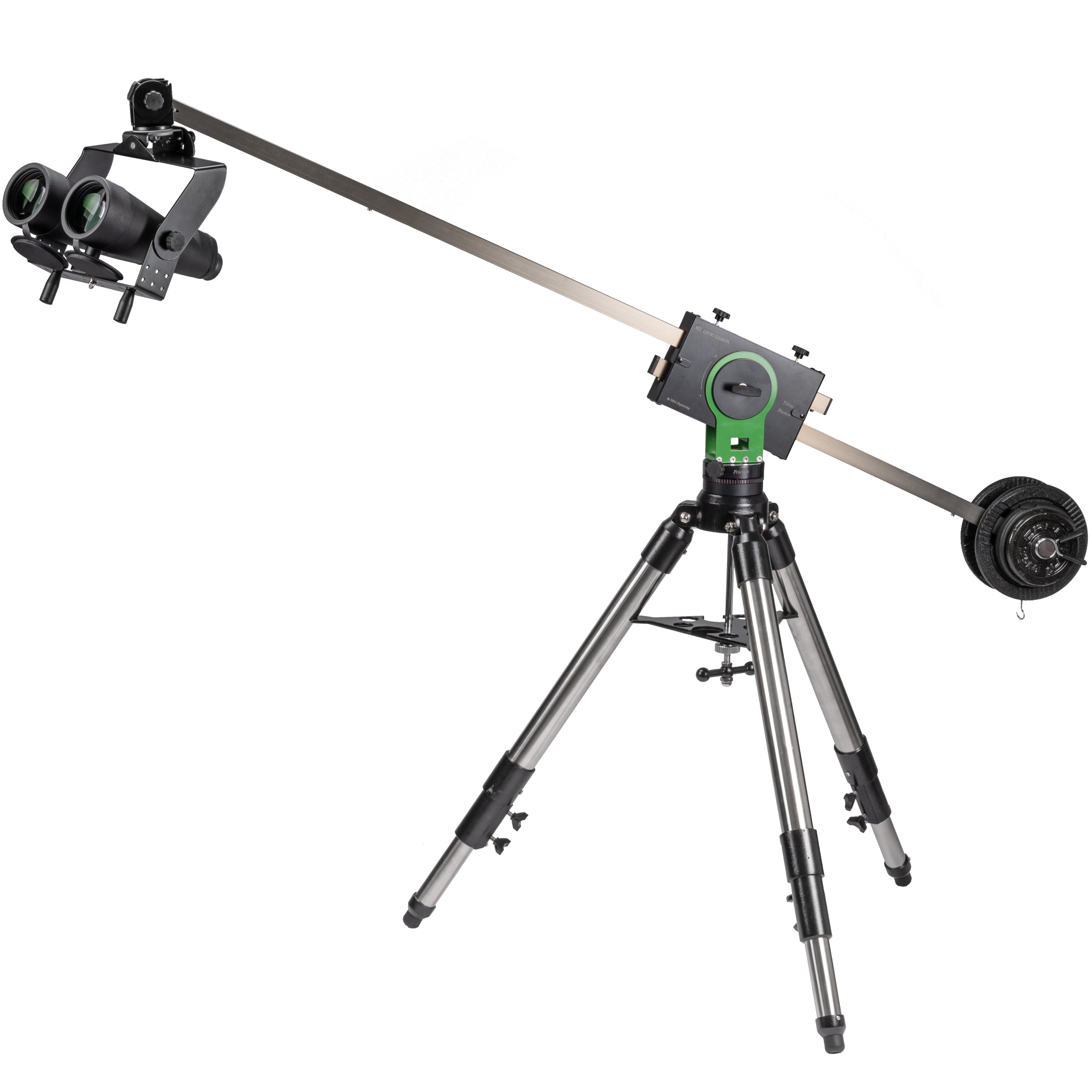 BRESSER Slider Binocular Mount with Tripod