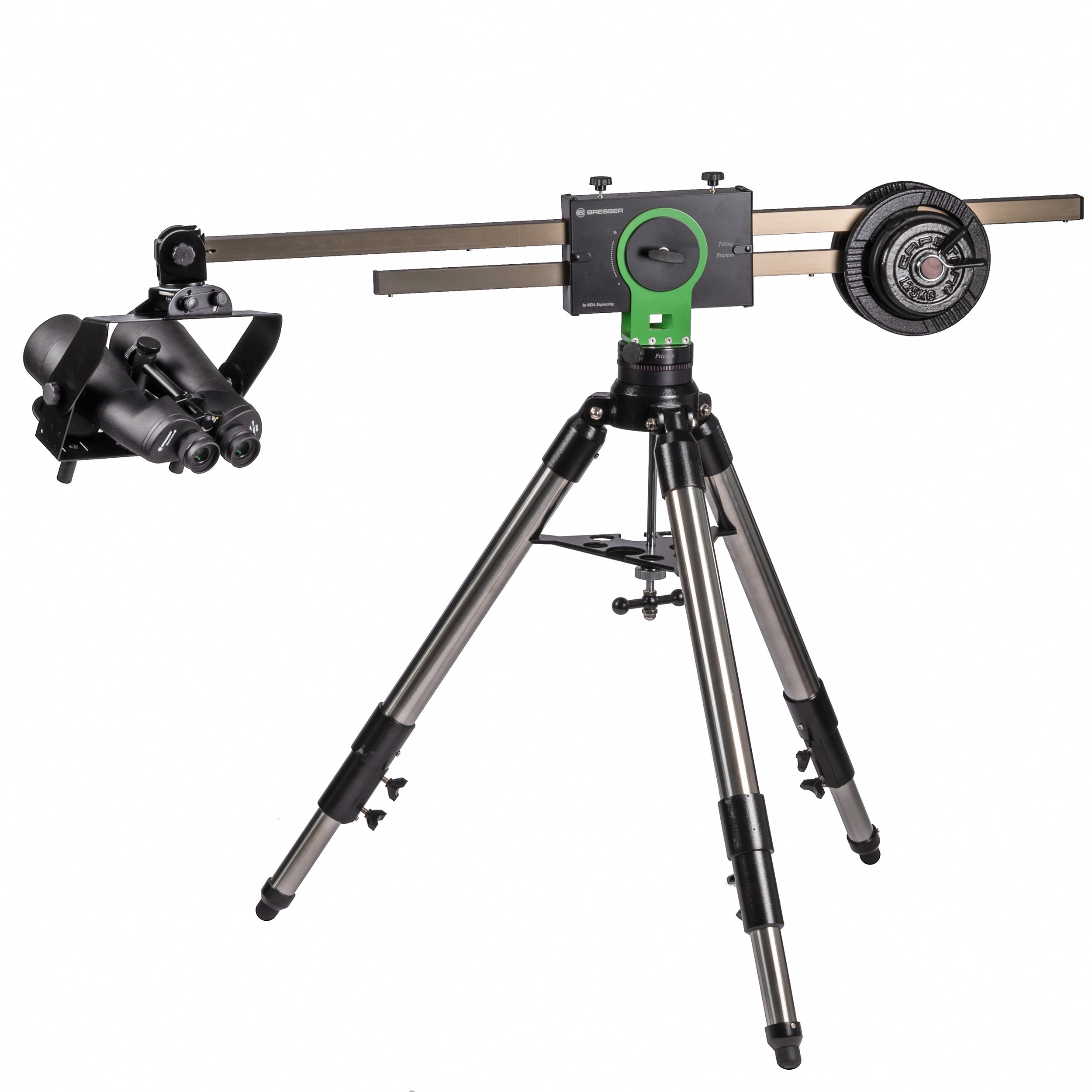 BRESSER Slider Binocular Mount with Tripod