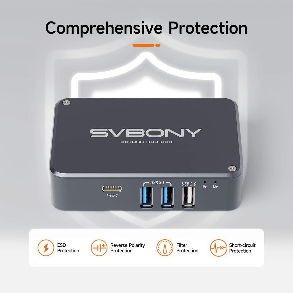 Svbony Powerbox – Multi-Port Telescope Power Supply Hub