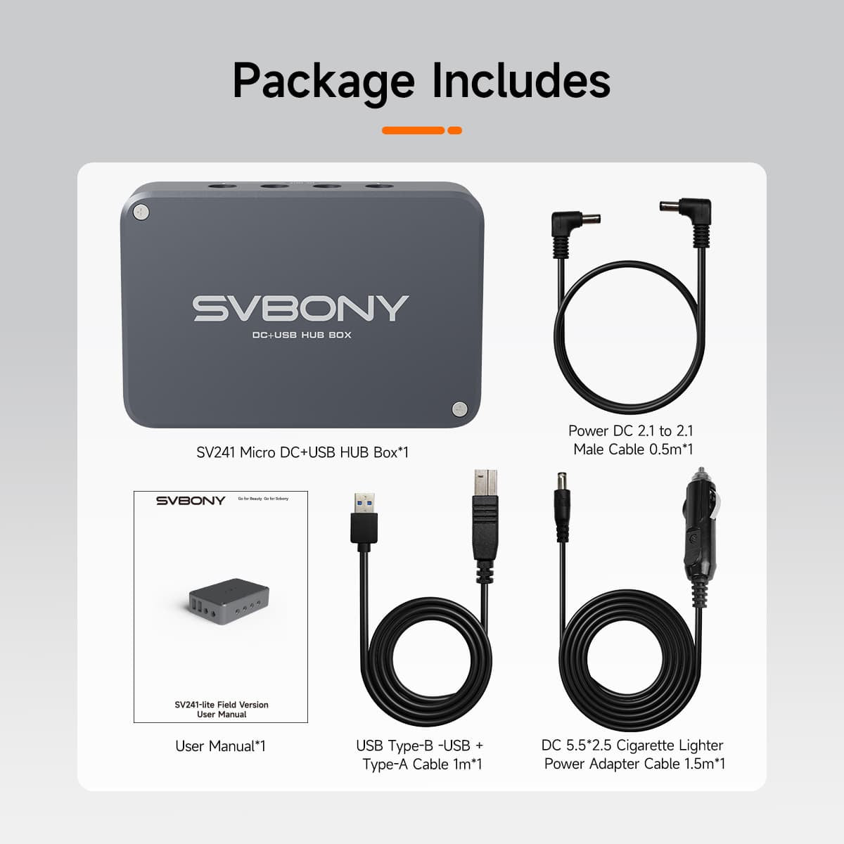 Svbony Powerbox – Multi-Port Telescope Power Supply Hub