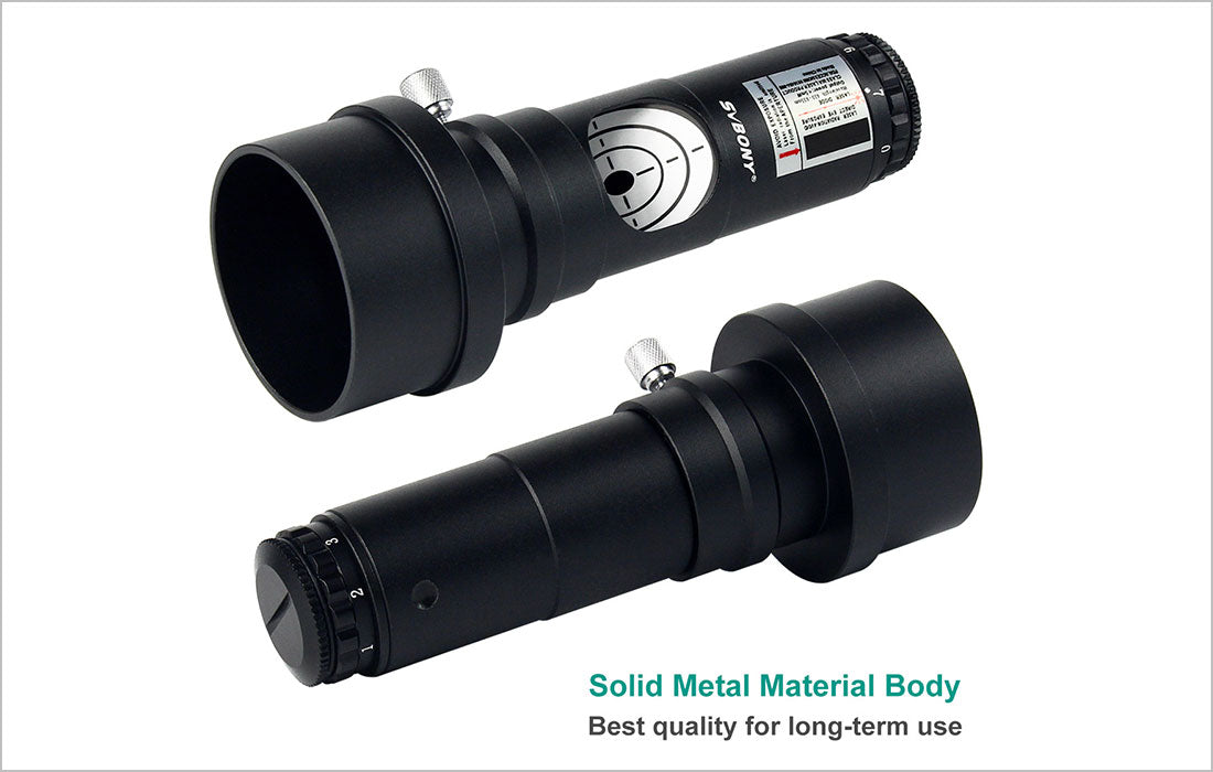 SVBONY Red Laser Collimator for Newtonian Marca Telescope aluminium material body image
