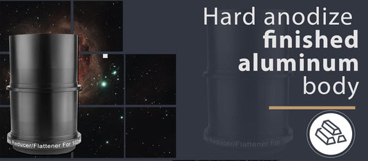 SVBONY SV193 2-Inch 0.8x Focal Reducer / Field Flattener for SV503 102ED aluminium body