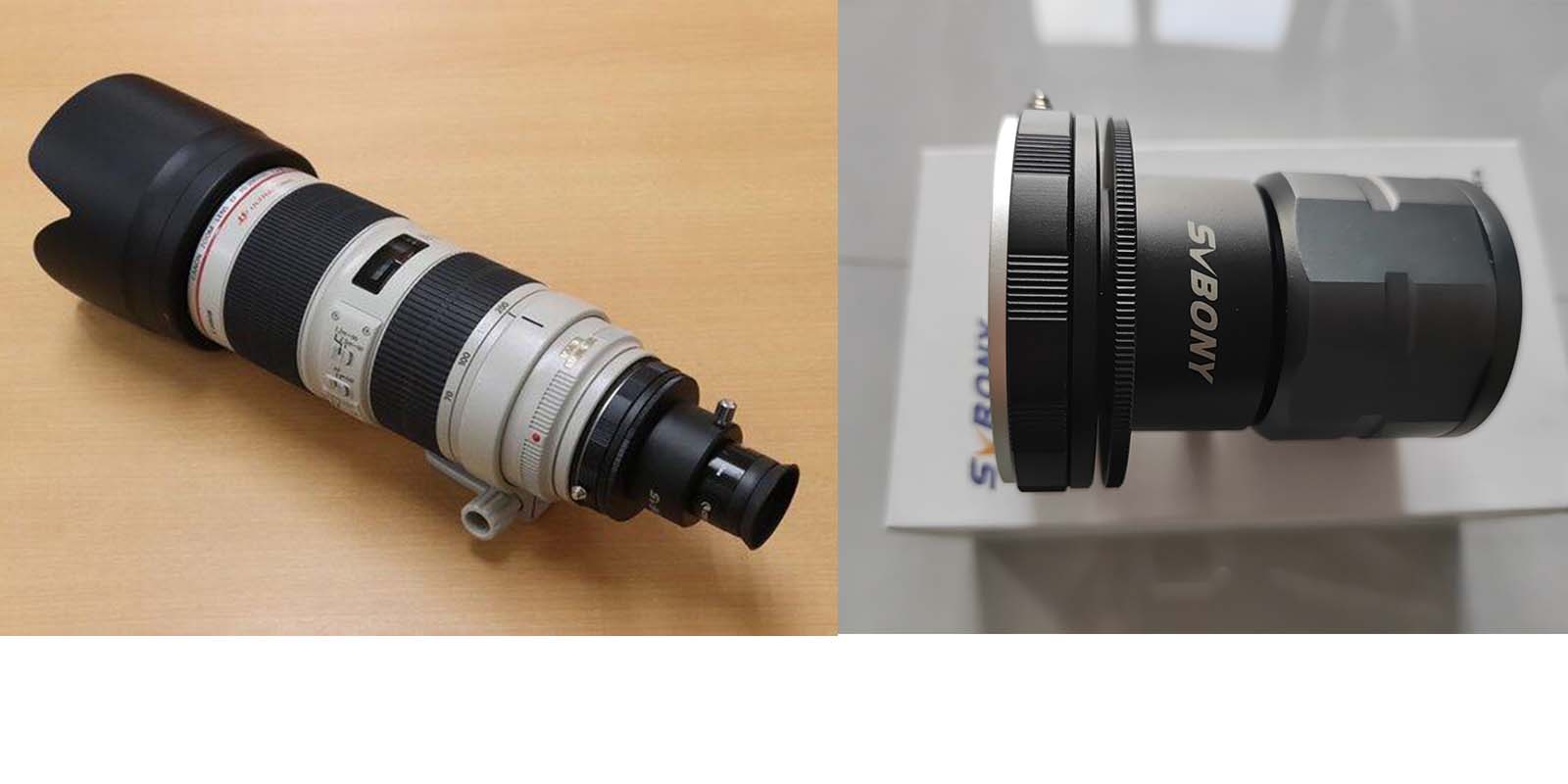 SV149 Adapter Canon DSLR cameras lens to 1.25 inch Eyepiece photo