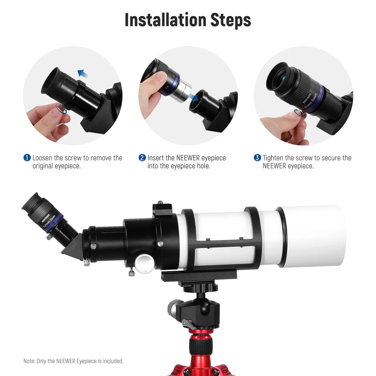 NEEWER LS-T22 Zoom Telescope Eyepiece