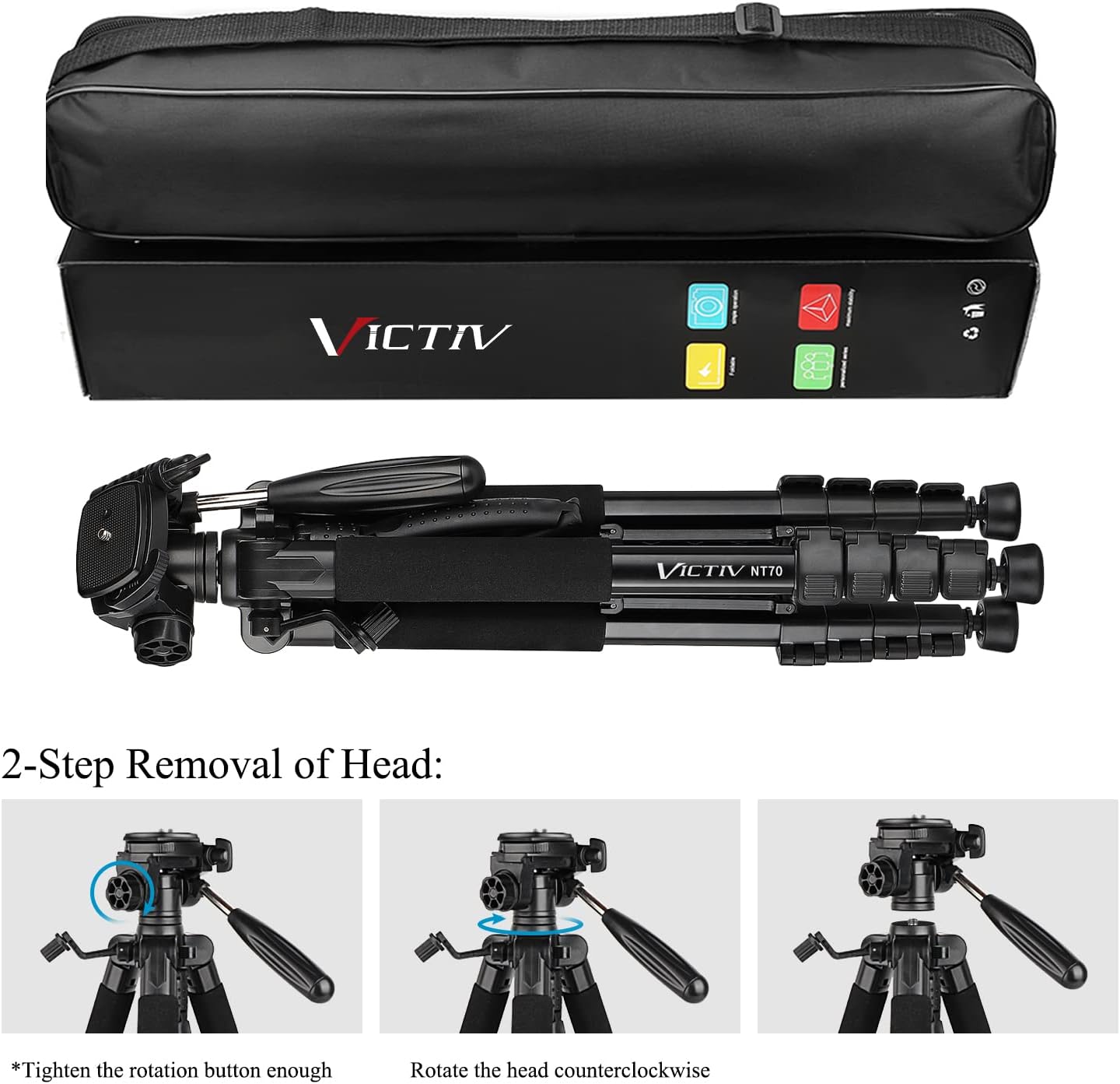 Victiv NT70 Tripod – Dark Clear Skies UK