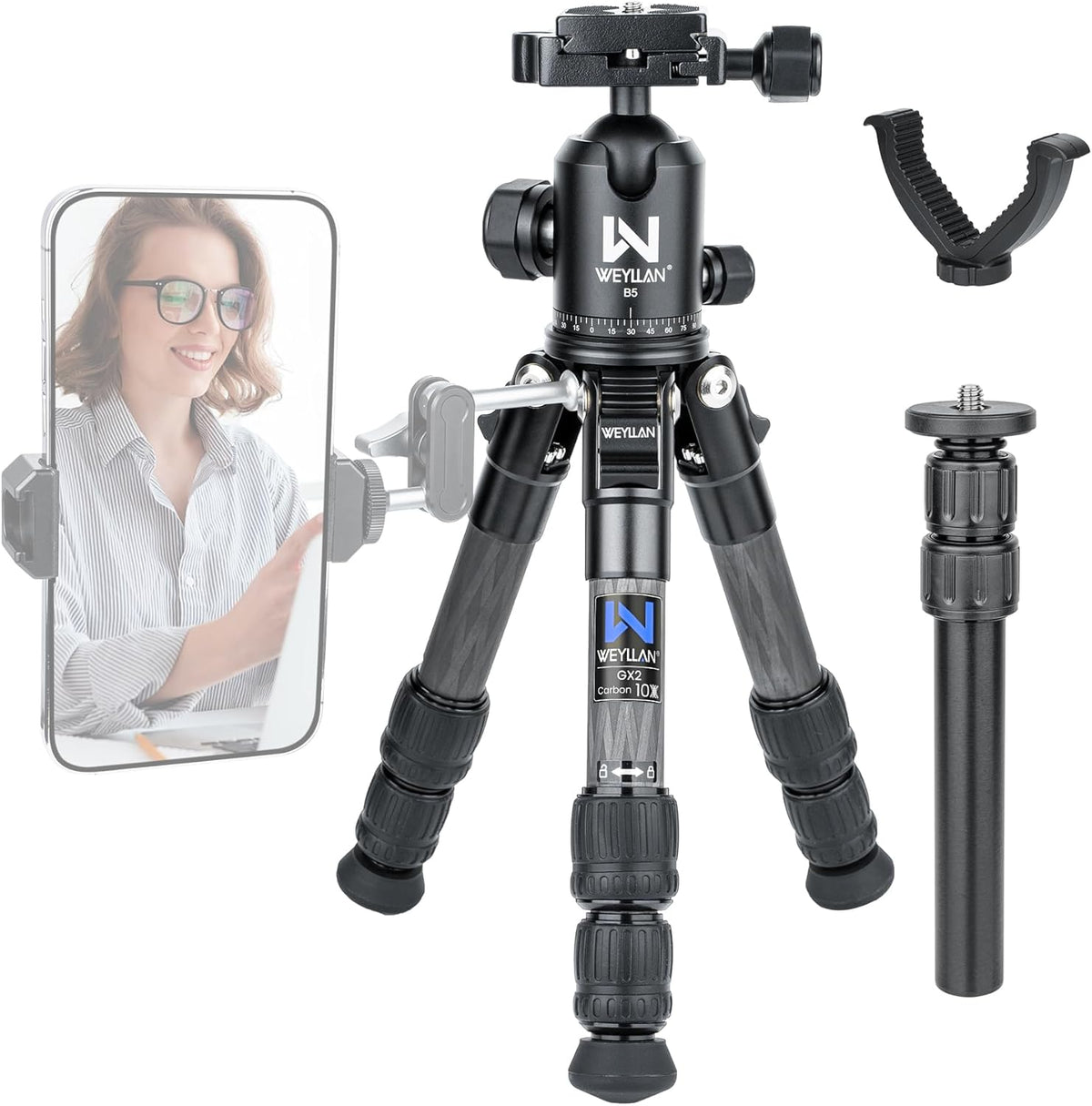 Weyllan Mini GX2 Tripod with B5 Ballhead