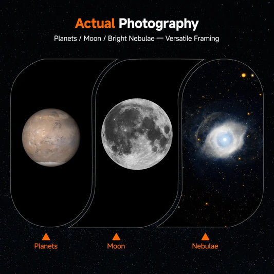 WiFi Astronomy Camera | SVBONY SC311 Pro actual images