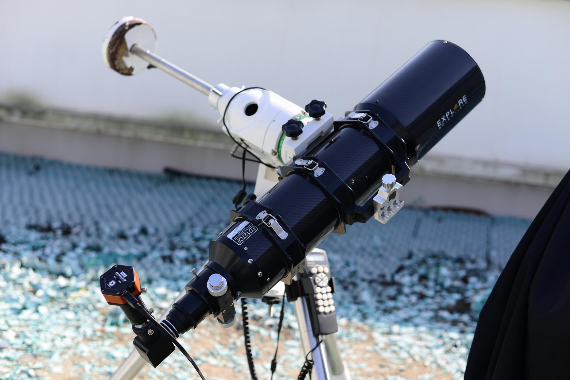 Apollo 428M MAX Pro Camera - Advanced Solar Imaging at Dark Clear Skies