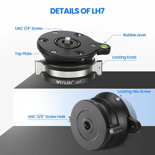 Weyllan LH7 Levelling Base – Dark Clear Skies UK
