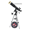 BRESSER Polaris-II 102/600 EQ3 Refractor Telescope with Smartphone Adapter & Solar Filter