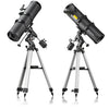 BRESSER Pollux-II 150/1400 EQ3 Reflector Telescope with Smartphone Adapter & Solar Filter