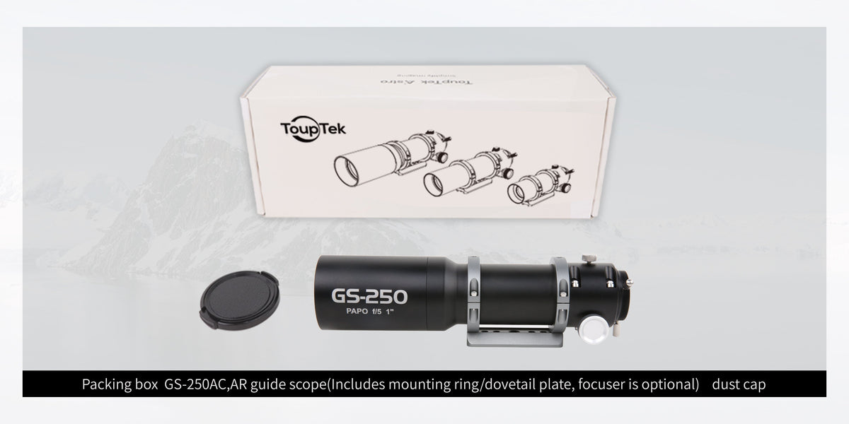 GS Series PAPO Apochromatic Guide Scopes (250mm & 350mm) – Touptek