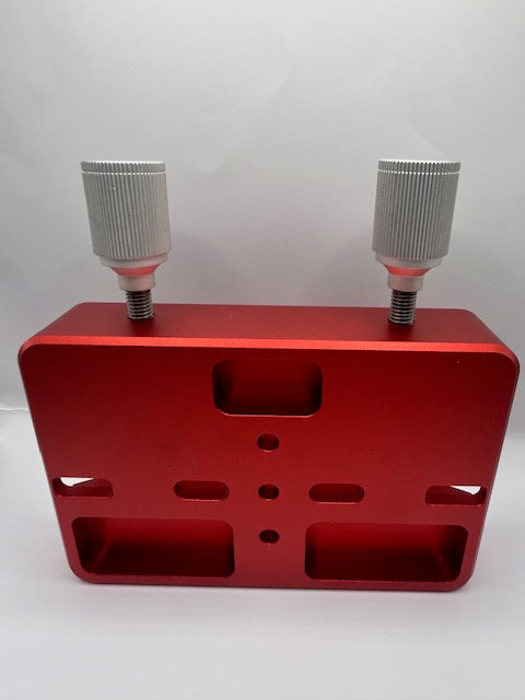 Dark Clear Skies Large Dual Dovetail Mounting Clamp rear view