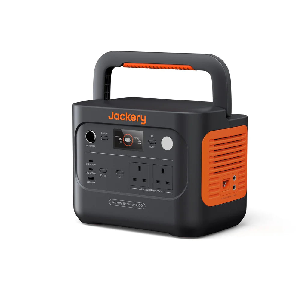 Jackery Explorer 1000 v2 Portable Power Station – Dark Clear Skies UK