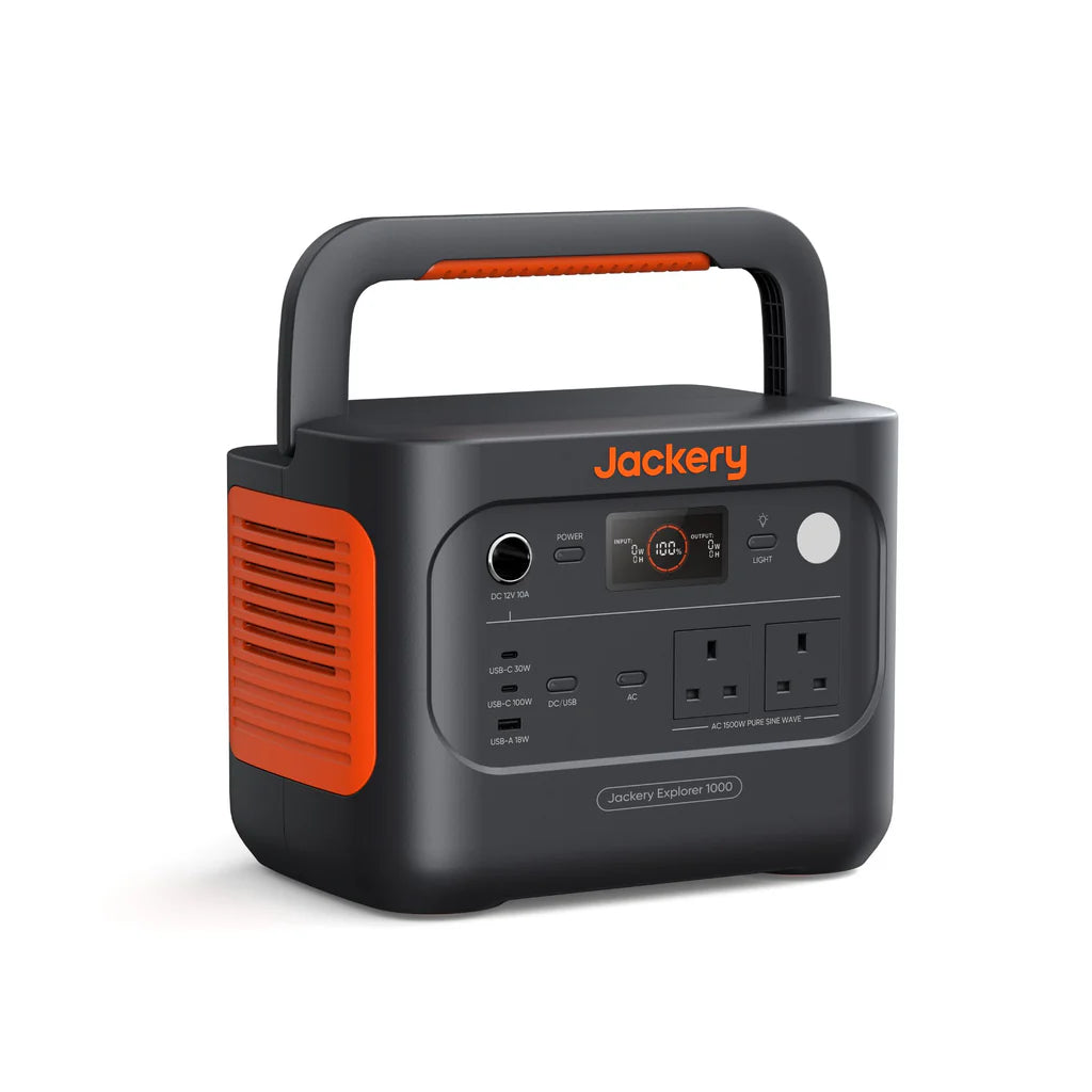Jackery Explorer 1000 v2 Portable Power Station – Dark Clear Skies UK