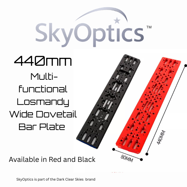 SkyOptics 440mm Losmandy Wide Dovetail Plate