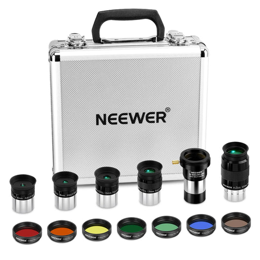 NEEWER 14PCS Telescope Eyepiece and Filters Kit – Dark Clear Skies UK