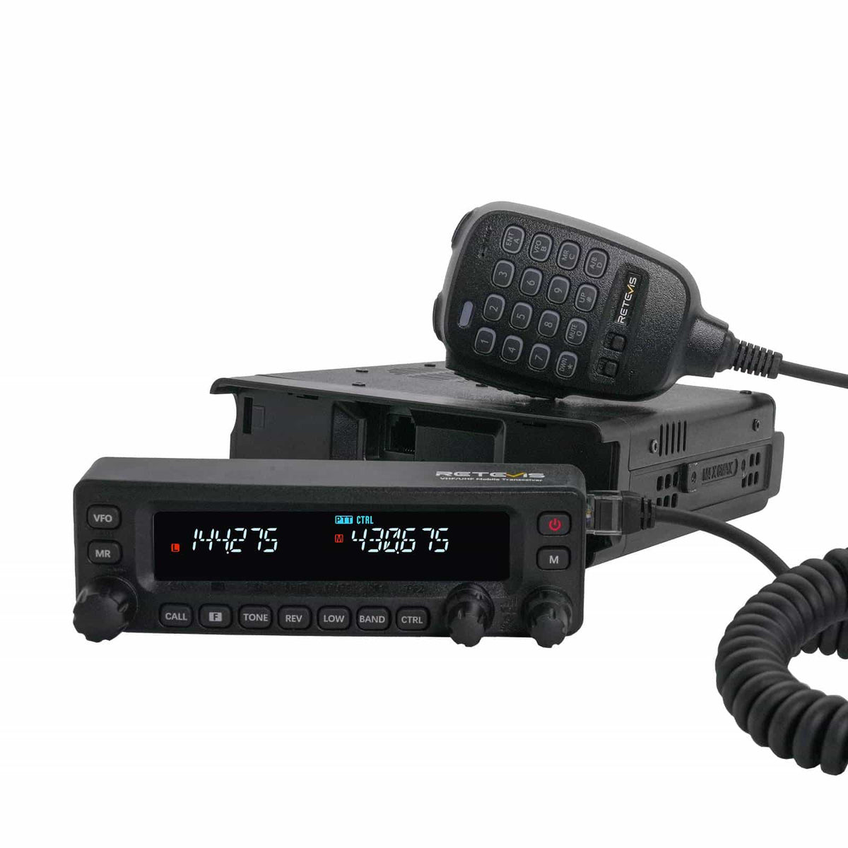 Retevis MA1 50W UHF/VHF Ham Radio with Detachable Panel