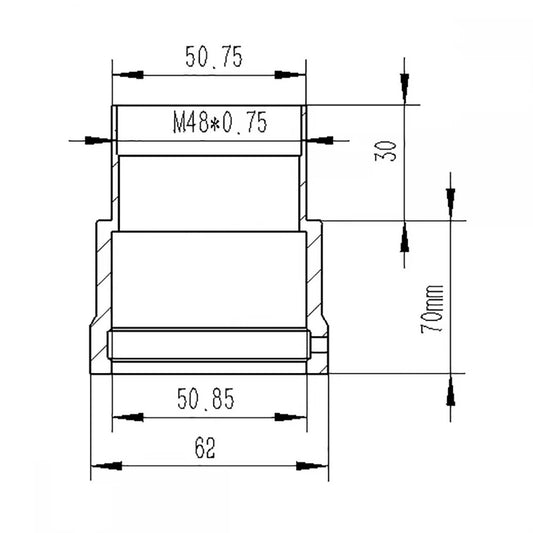 Antlia 70mm Extension Tube for Solar Discover CaK 5Å – Dark Clear Skies UK
