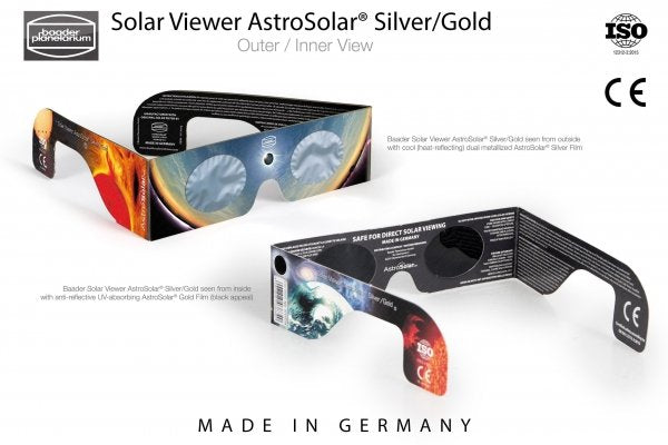 Baader Solar Viewer AstroSolar Silver/Gold - Safe Solar Observation