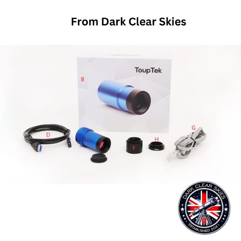 ToupTek GPM462C Guide Camera – High Sensitivity & Precision Imaging