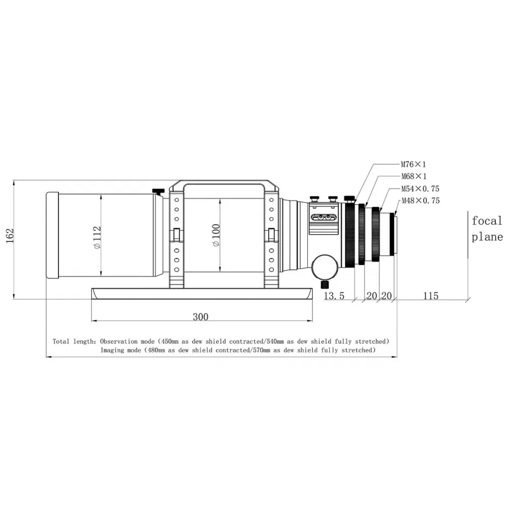 ASKAR 80PHQ 80mm f/7.5 ED APO Quadruplet