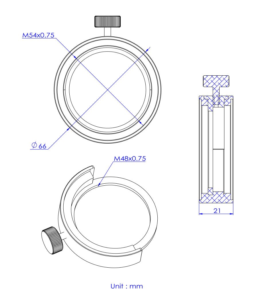 Astroasis 2" Spare Filter Drawer