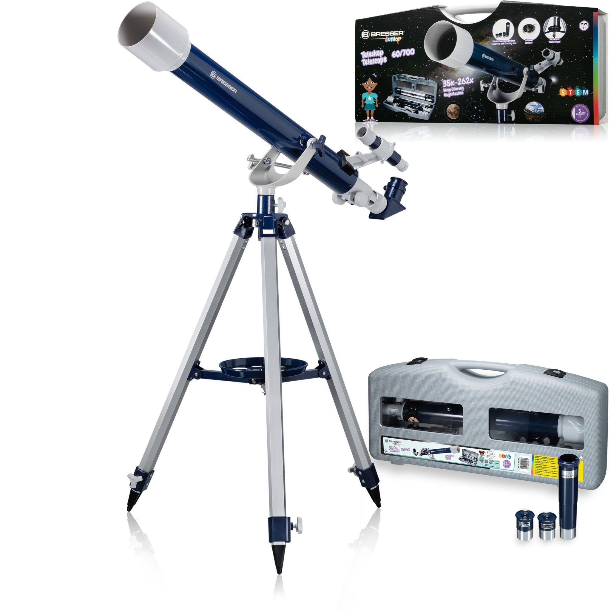 Bresser Junior 60/700 Refractor Telescope