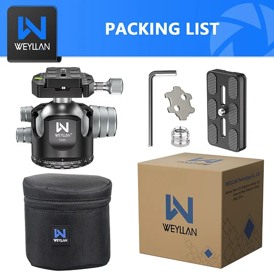 Weyllan CH55 Ballhead