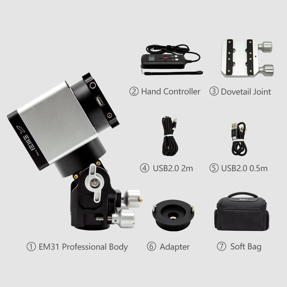 EM31 Pro Harmonic Equatorial Mount