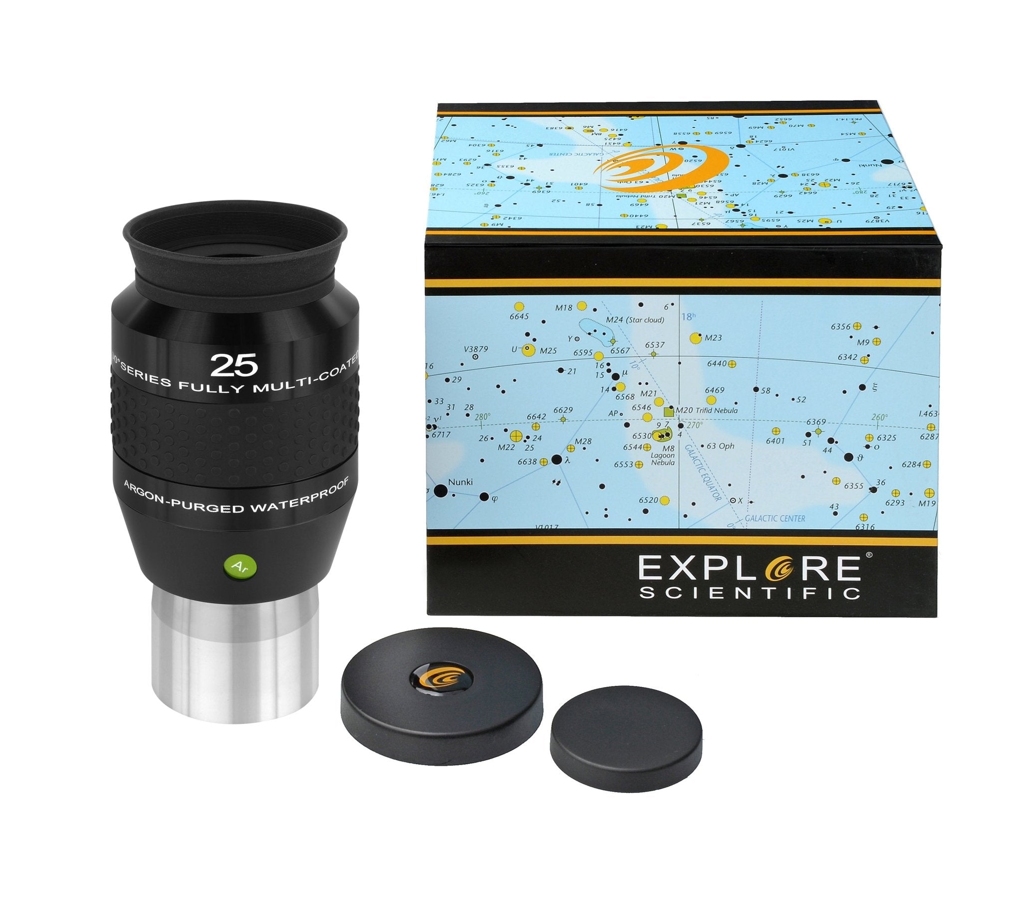 Explore Scientific 100° Ar Eyepieces EXPLORE SCIENTIFIC 100° Ar Eyepiece 25mm