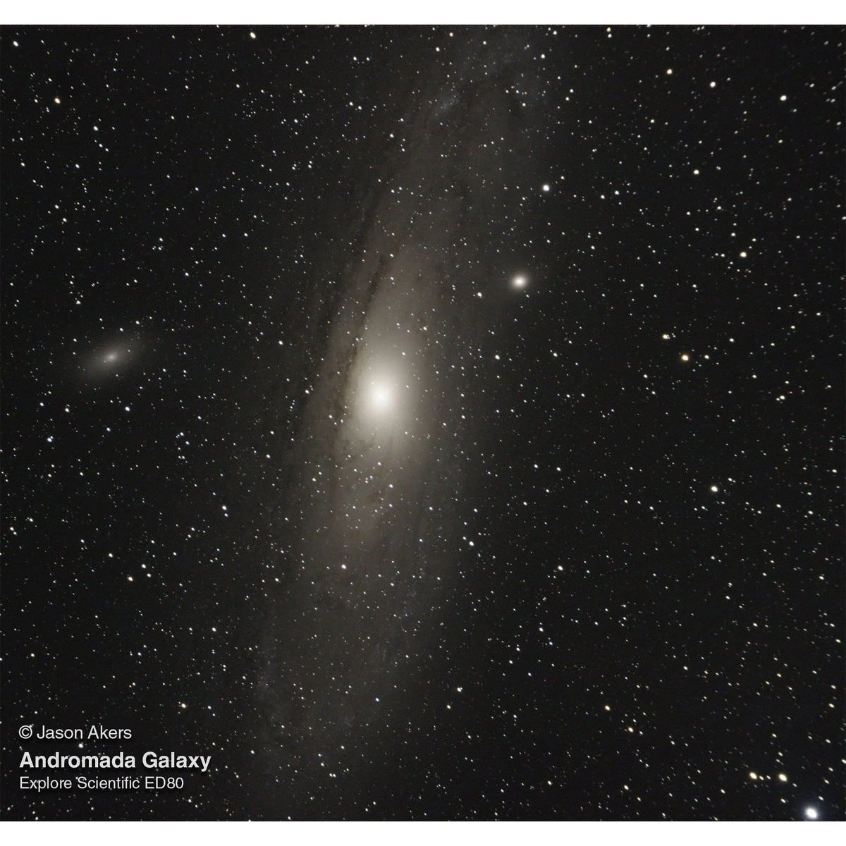 EXPLORE SCIENTIFIC ED APO 80mm f/6 FCD-1 Alu 2" R&P Focuser