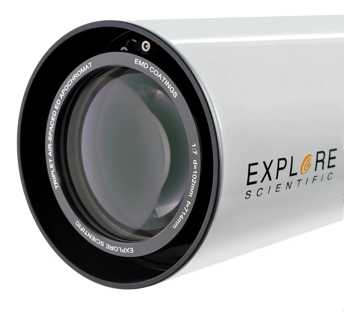 Explore Scientific ED102-FCD100 Series Air-Spaced Triplet Refractor
