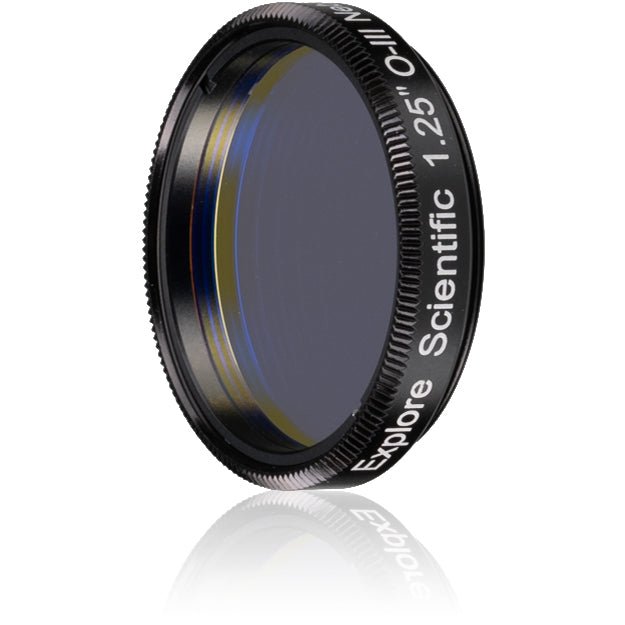 EXPLORE SCIENTIFIC O-III Nebula Filters 6.5nm EXPLORE SCIENTIFIC 1.25" O-III Nebula Filter 6.5nm