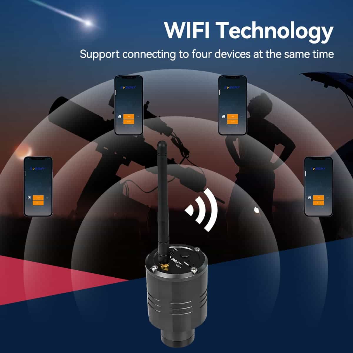 SC311 WIFI Astronomy Camera wifi technology