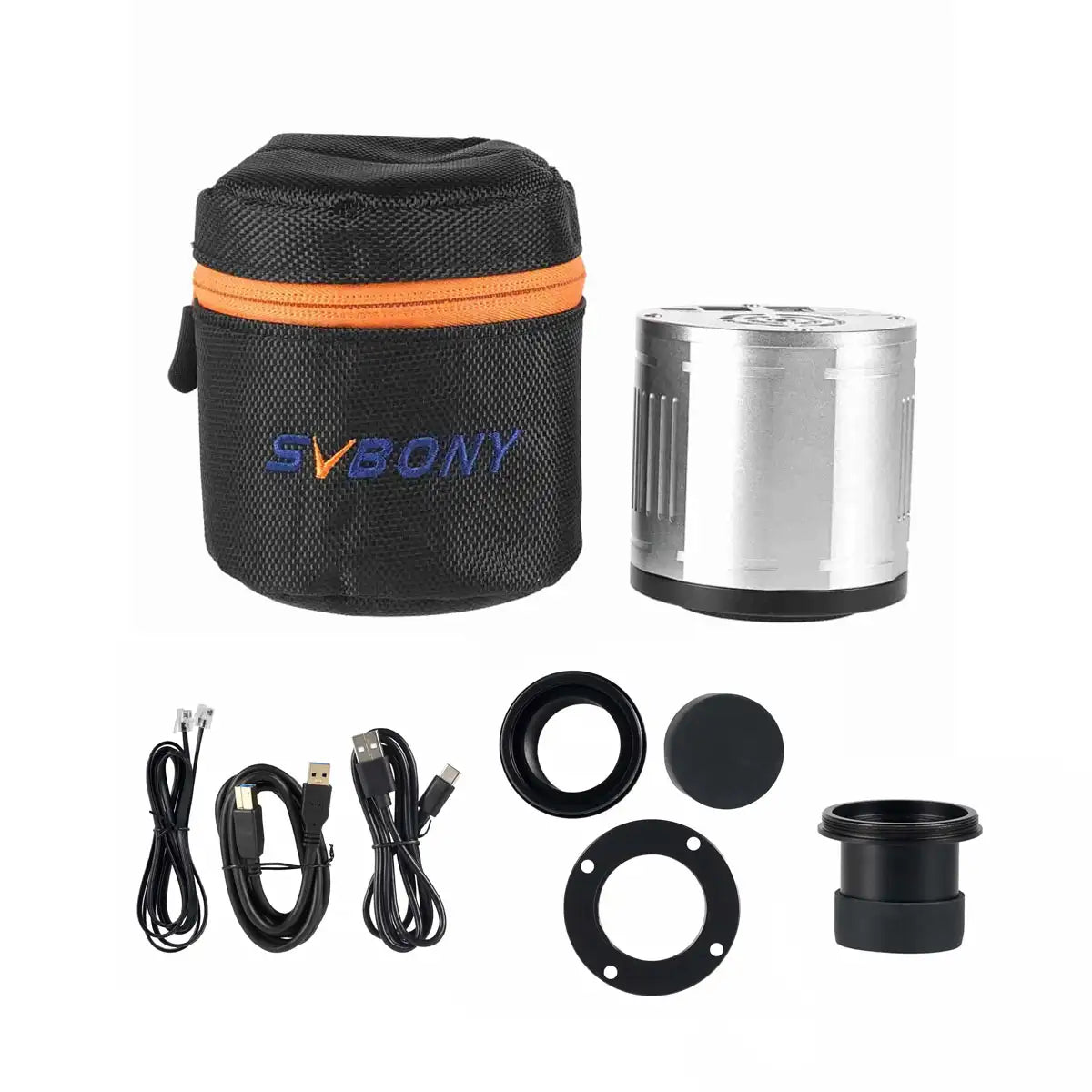 SC432M Mono Global Shutter Large Pixel CMOS Solar Camera with case