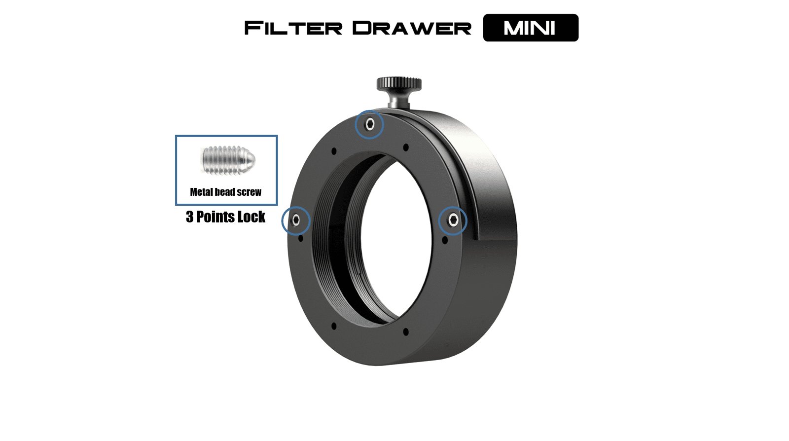 Filter Drawer MINI: Filter Holder for Ares Series