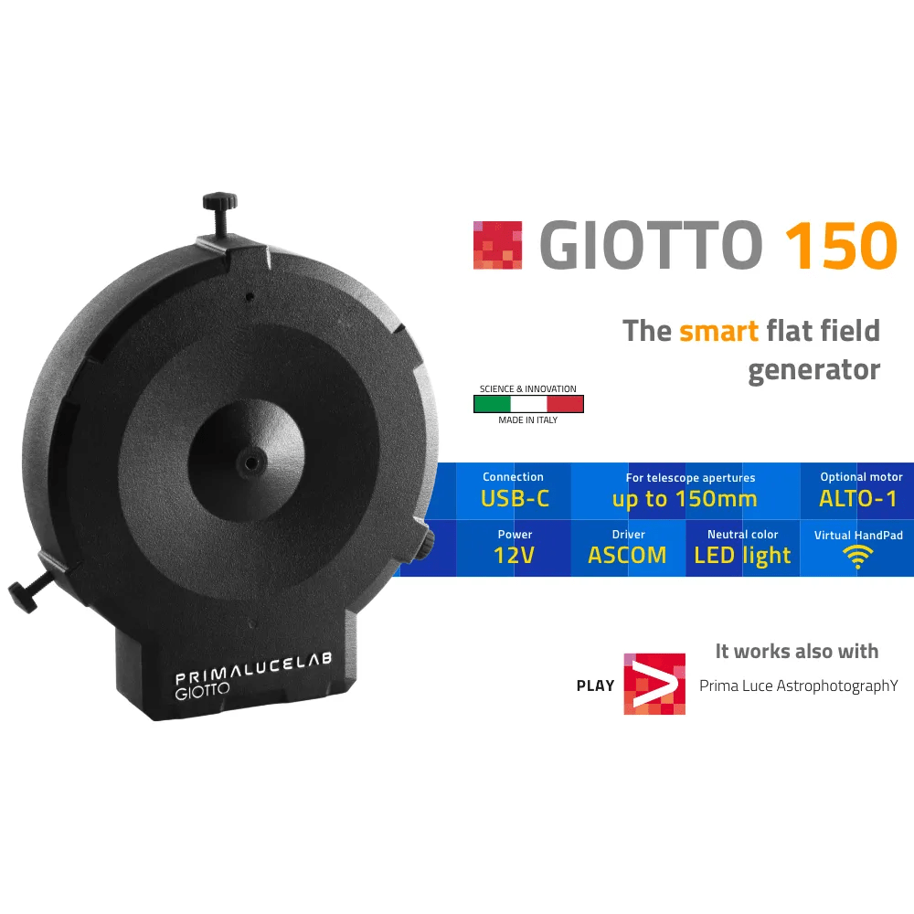 PrimaLuceLab GIOTTO 150 Flat Field Generator for Astrophotography